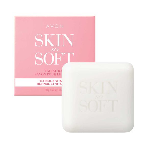 Skin So Soft Facial Bar Retinol & Vitamin C
