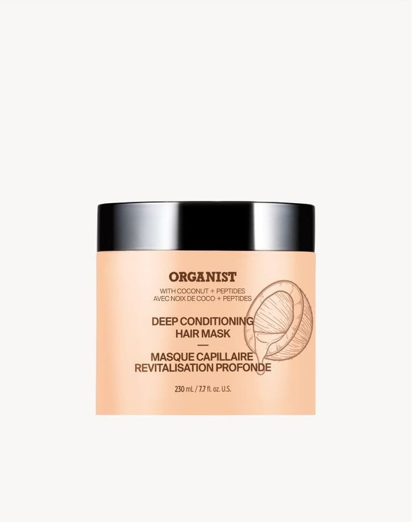 Organist with Coconut + Peptides Deep Conditioning Hair Mask