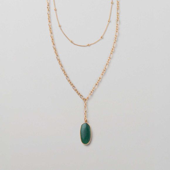 Gemstones Whispers Layered Necklace