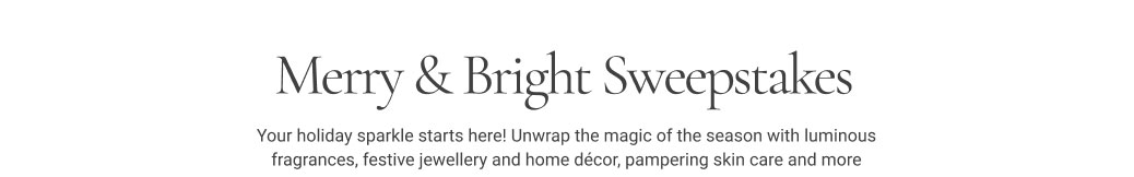 Merry & Bright Sweepstakes