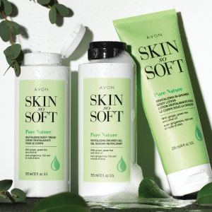 2 pour 33,48 $ : Soins pour le corps Skin So Soft Pure Nature sélectionnés