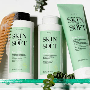 2 pour 34,48 $ : Soins capillaires Skin So Soft Pure Nature sélectionnés