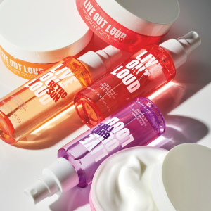 2 pour 33 $ : Crèmes pour le corps et bruines pour le corps Live Out Loud